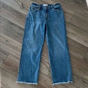 Abercrombie & Fitch Blue Flare Jeans